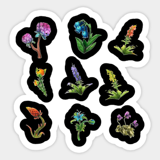 BOTW flowers Sticker